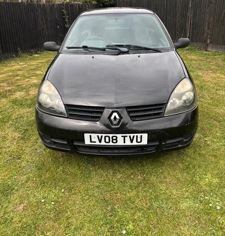 Usado Renault Clio II Campus 2008 Preto Citadino