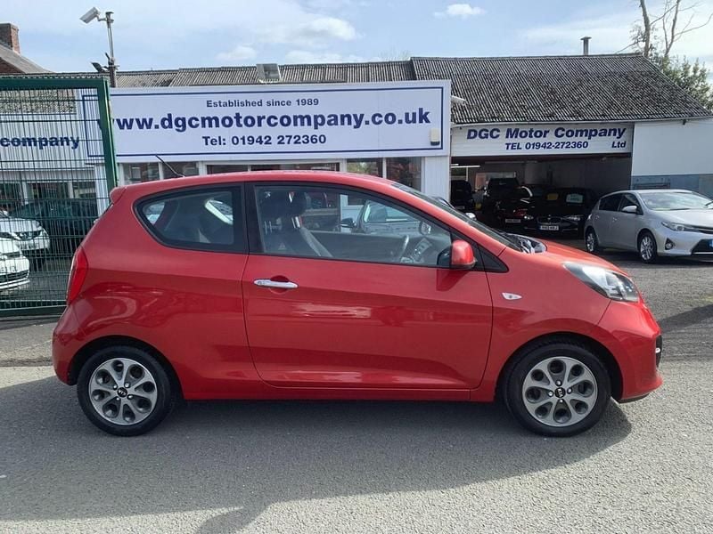 Used Kia Picanto City 68 HP (50 kW) 2013 Red Hatchback