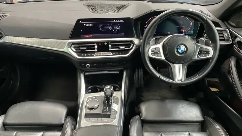 Used BMW 420 Cabriolet M Sport 187 HP (137 kW) 2021 Blue Cabriolet