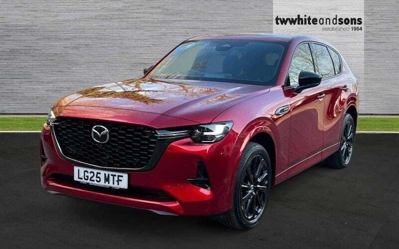 Red Used 2025 Mazda CX-60 Homura-Line SUV | £41,450 (Fair price) - Image 1/4
