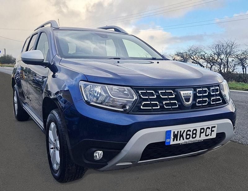 Blue Used 2018 Dacia Duster Comfort Hatchback | £7,897 (Fair price) - Image 1/4