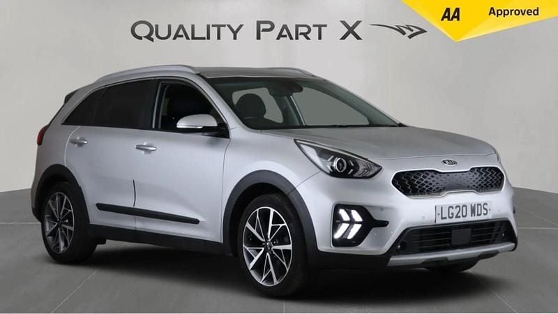 Silver Used 2020 Kia Niro 3 SUV | £14,280 (Good price) - Image 1/4