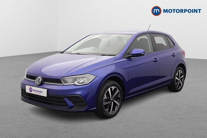 Used VW Polo Match 95 HP (69 kW) 2024 Blue Hatchback