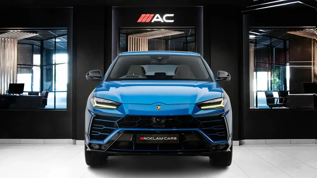 Used Lamborghini Urus 666 HP (489 kW) 2019 Blue SUV
