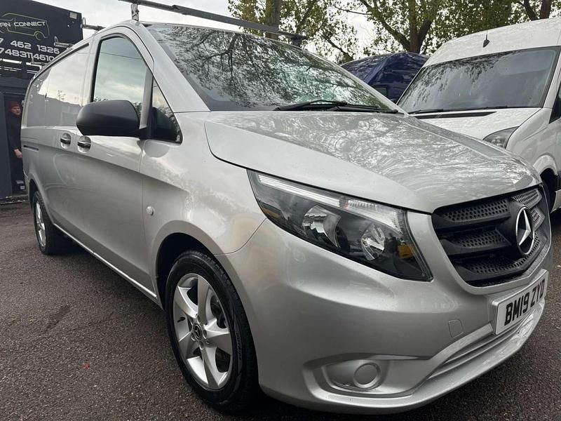 Silver Used 2019 Mercedes Vito MPV | £10,990 (A bit pricey) - Image 1/4