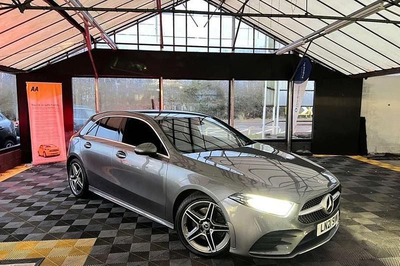 Grey Used 2021 Mercedes A220 AMG line Hatchback | £16,495 (Good price) - Image 1/1