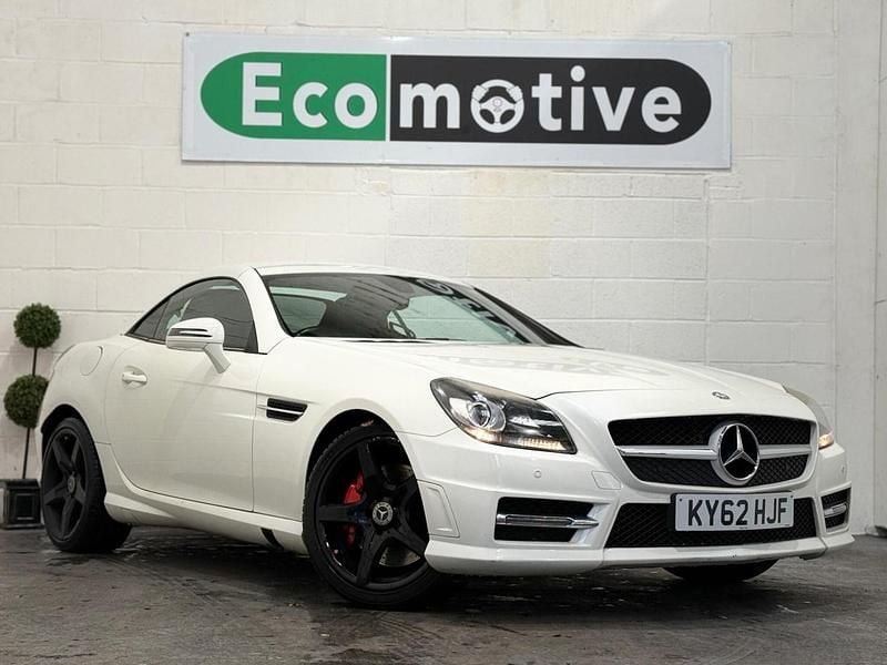 White Used 2012 Mercedes SLK200 AMG Cabriolet | £5,495 (Fair price) - Image 1/4