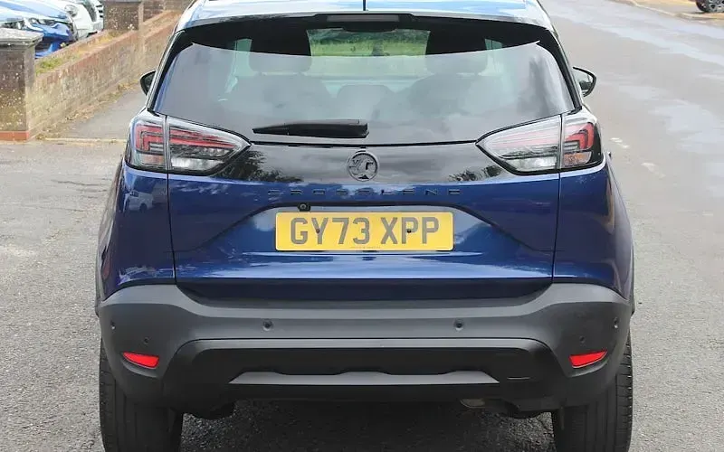 Used Vauxhall Crossland Ultimate 110 HP (80 kW) 2023 Blue SUV