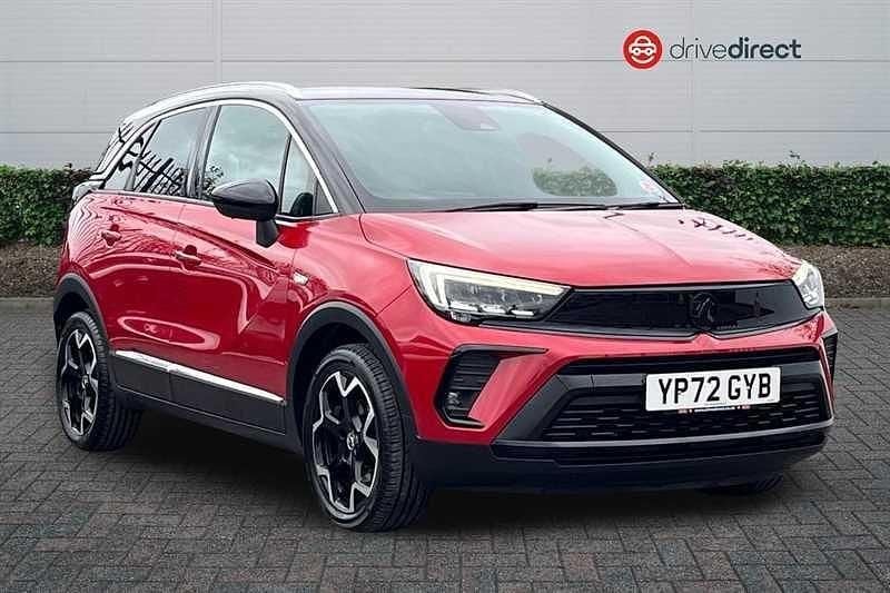 Used Vauxhall Crossland Ultimate 120 HP (88 kW) 2022 Red SUV