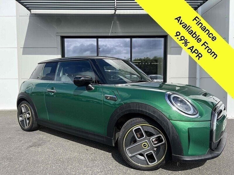British racing green iv Used 2021 Mini Cooper SE Hatch Hatchback | £10,995 - Image 1/3