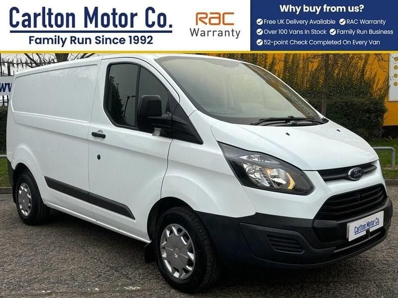 Used Ford Transit Custom 105 HP (77 kW) 2018 White Van