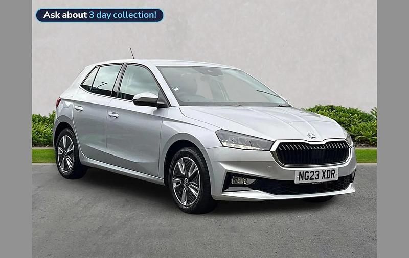 Used Skoda Fabia SE L 108 HP (79 kW) 2023 Silver Hatchback