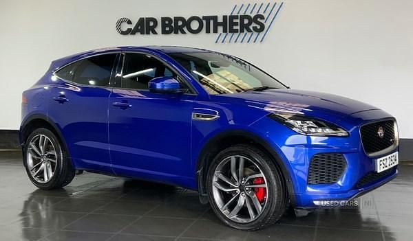 Used Jaguar E-Pace R-Dynamic 180 HP (132 kW) 2018 Blue SUV