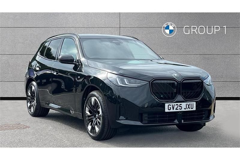Black sapphire metallic paint Used 2025 BMW X3 M Sport SUV | £51,875 (Expensive) - Image 1/4