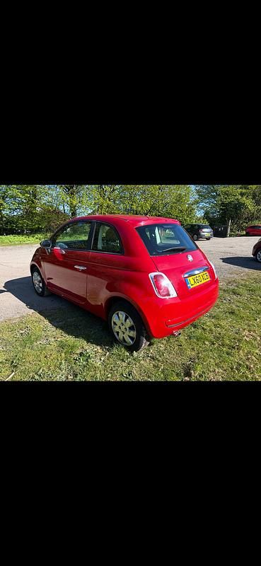 Used Fiat 500 Pop 69 HP (50 kW) 2010 Red Hatchback