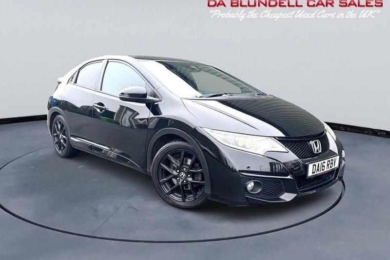 Black Used 2016 Honda Civic Sport Hatchback | £6,490 (Fair price) - Image 1/1