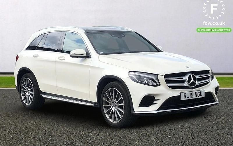 White Used 2018 Mercedes GLC250 Active Estate | £21,499 (Fair price) - Image 1/4