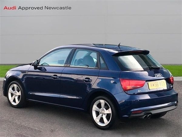 Used Audi A1 Sport 123 HP (90 kW) 2018 Blue Hatchback