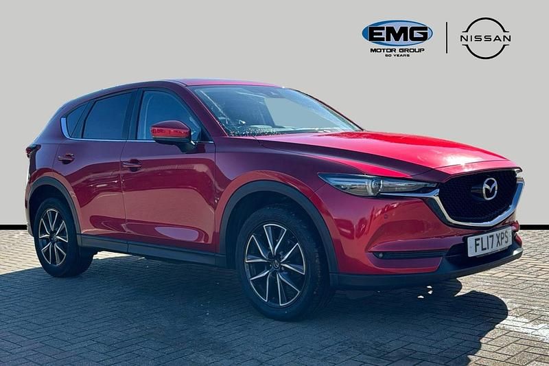 Red Used 2017 Mazda CX-5 Inclusive SUV | £11,795 (Fair price) - Image 1/3