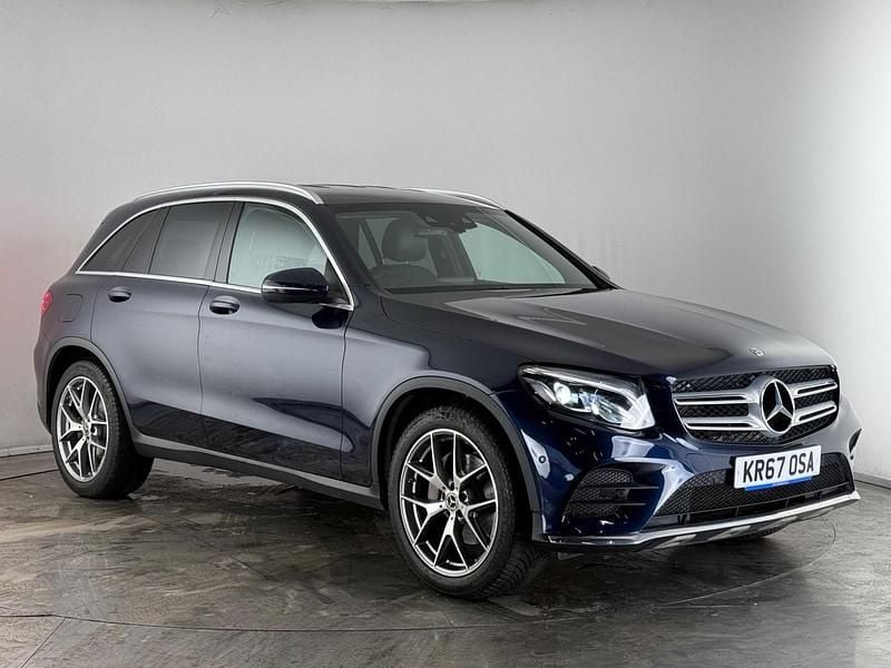 Blue Used 2017 Mercedes GLC220 AMG line Estate | £17,100 (Fair price) - Image 1/3