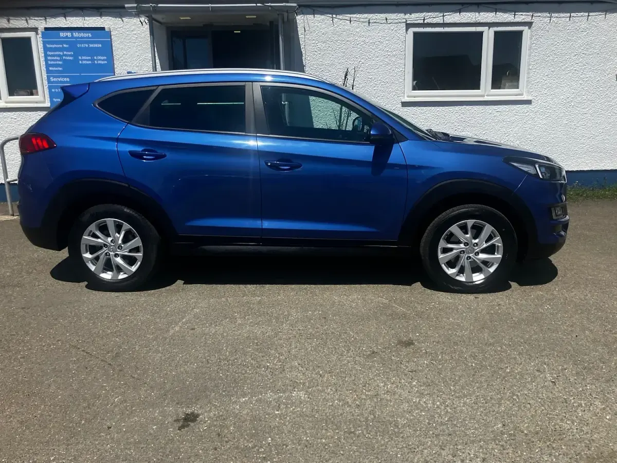 Used Hyundai Tucson SE 2019 Blue SUV