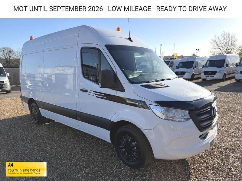 White Used 2021 Mercedes Sprinter Progressive Van | £16,995 (Fair price) - Image 1/3