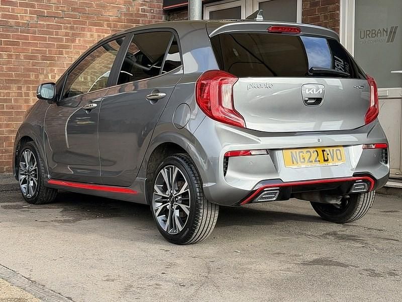 Used Kia Picanto GT-Line S 100 HP (73 kW) 2022 Grey Hatchback