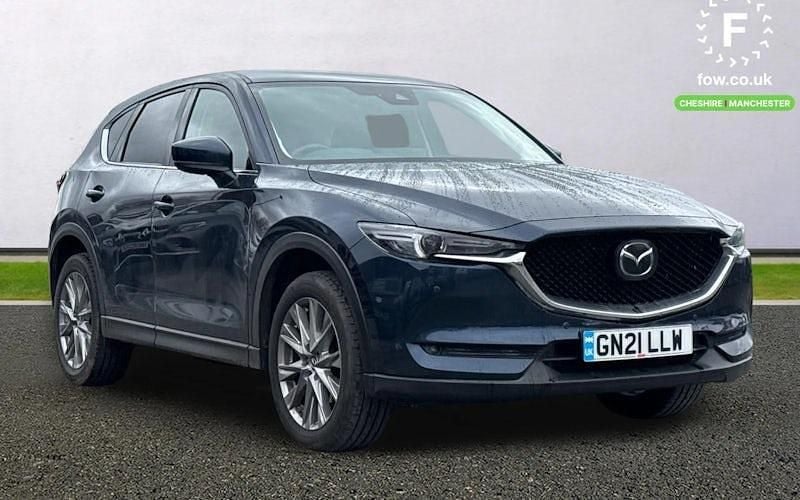 Used Mazda CX-5 Inclusive 150 HP (110 kW) 2021 Blue SUV