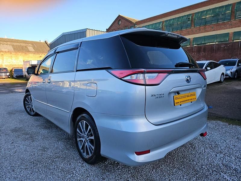 Used Toyota Estima Hybrid 2017 Silver MPV