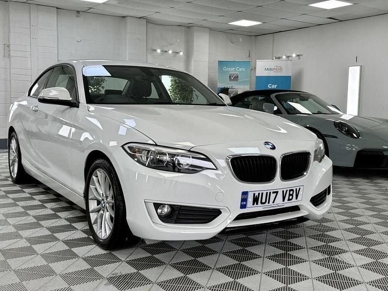 Used BMW 218 Comfort Edition 136 HP (100 kW) 2017 White Coupe