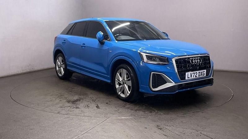 Used Audi Q2 S-Line 150 HP (110 kW) 2022 Blue SUV