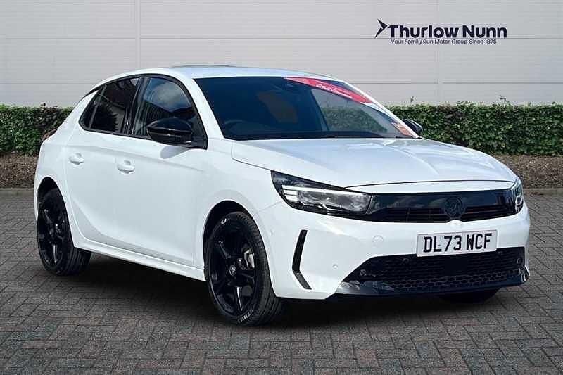 Used Vauxhall Corsa Ultimate 100 HP (73 kW) 2023 White Hatchback