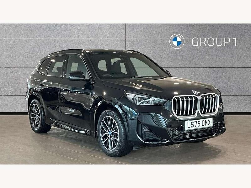 Black New 2025 BMW X1 M Sport SUV | £47,475 - Image 1/4