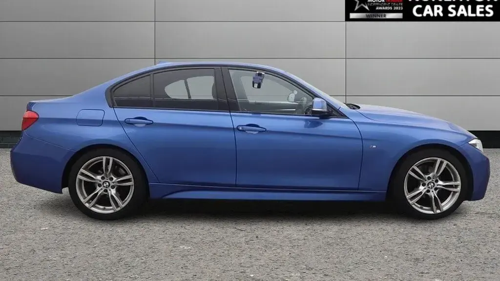Used BMW 320 M Sport 2018 Blue Sedan