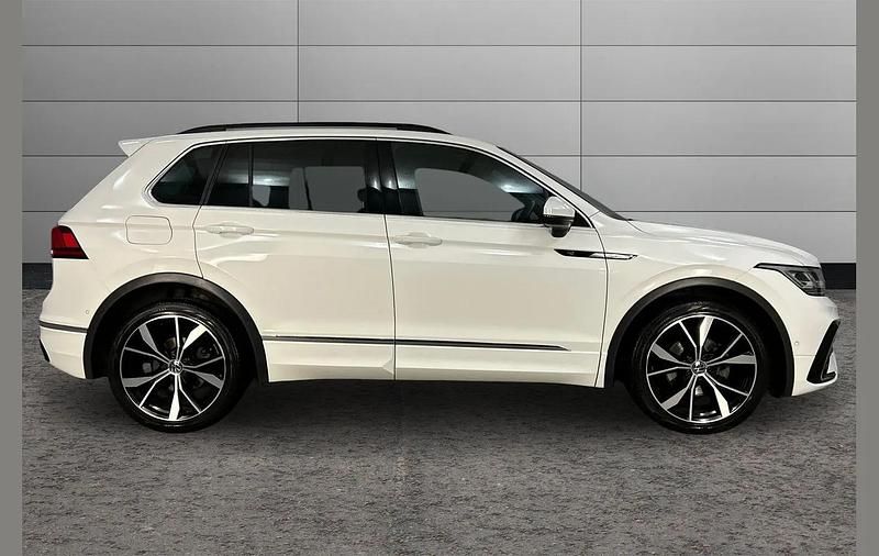 Used VW Tiguan R-line 150 HP (110 kW) 2021 White SUV