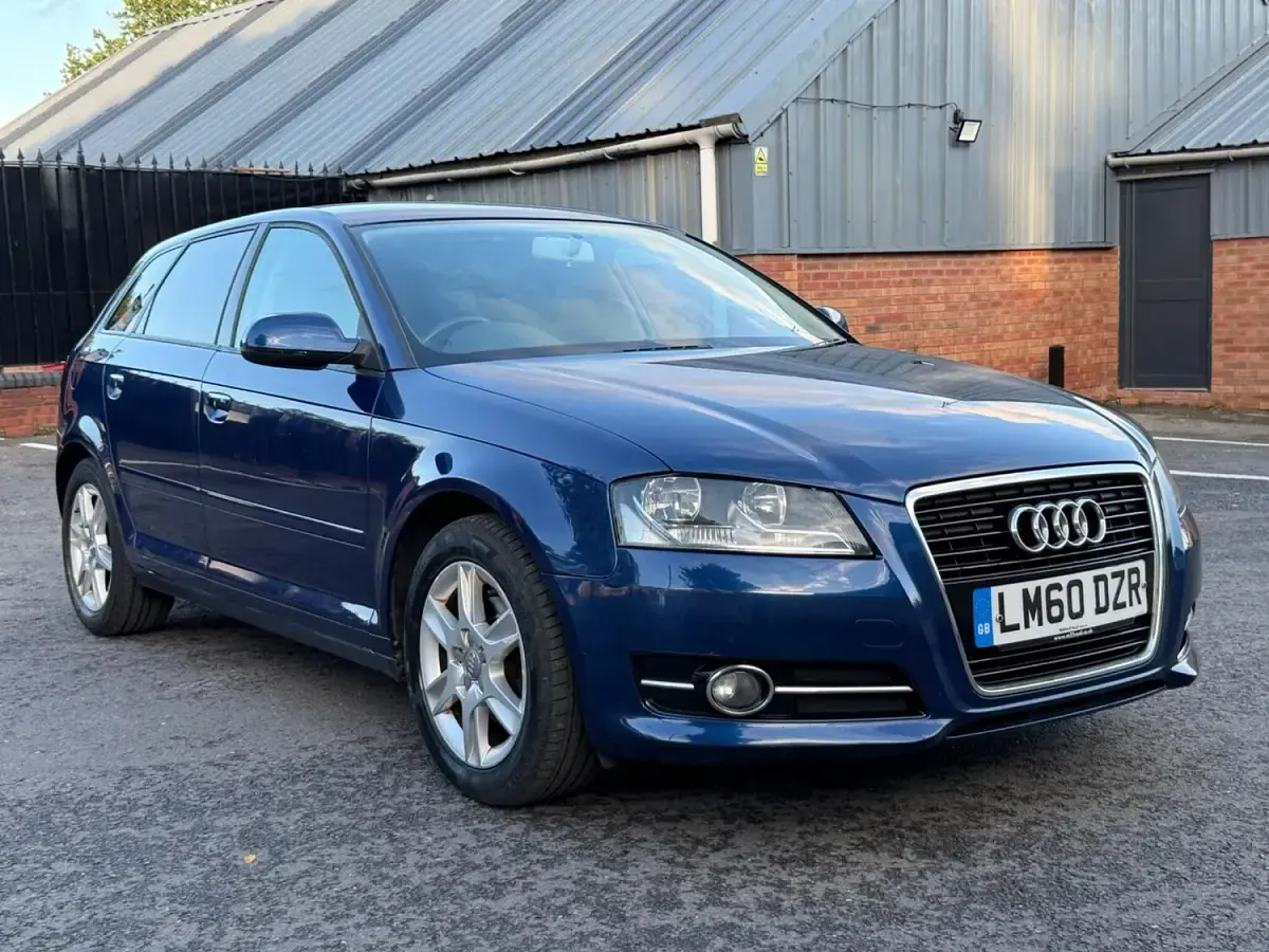 Used Audi A3 Performance 105 HP (77 kW) 2010 Blue Hatchback