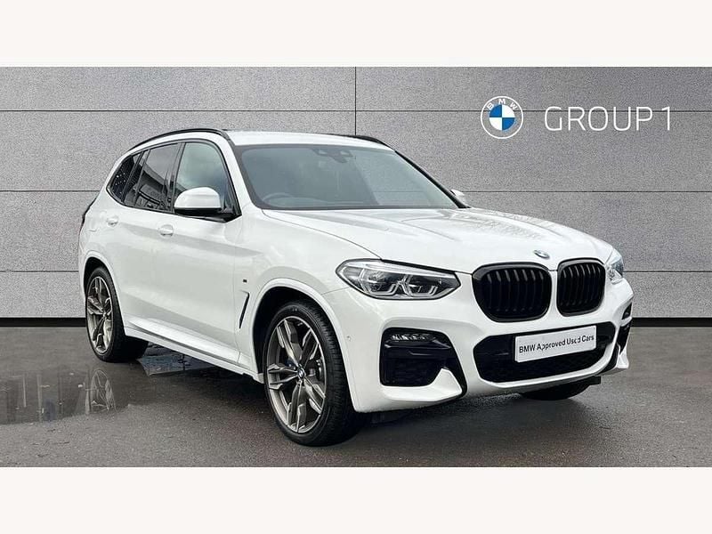 White Used 2020 BMW X3 Comfort Edition SUV | £35,485 (Good price) - Image 1/4