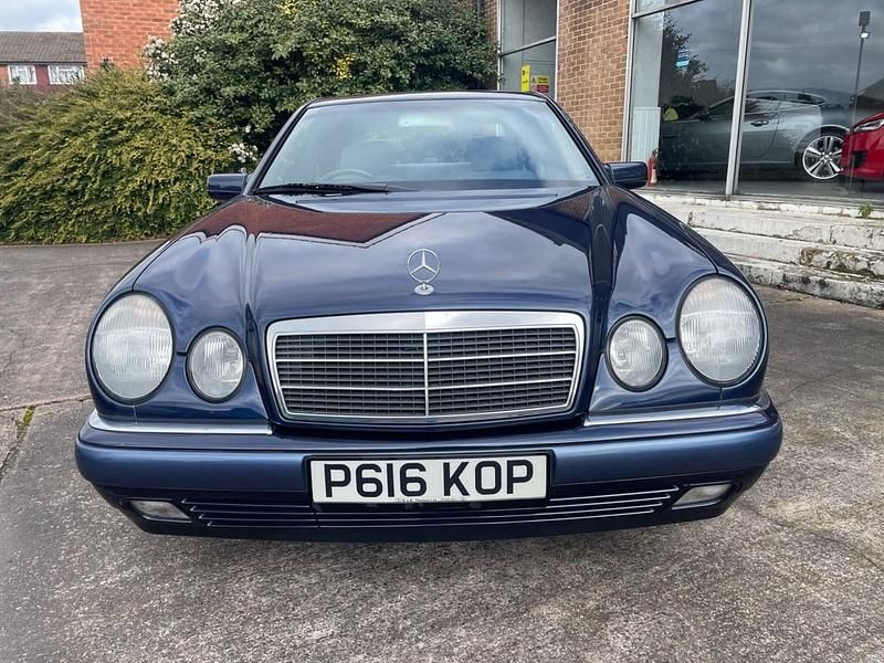 Used Mercedes E230 Elegance 1997 Blue Sedan