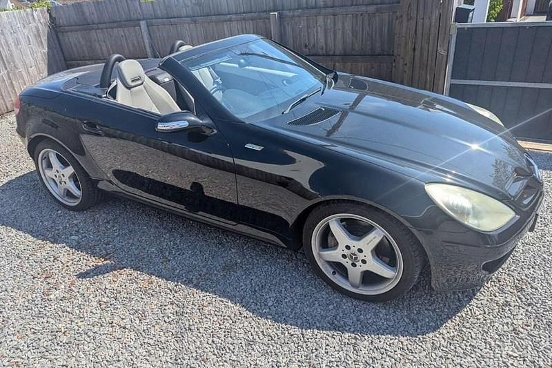 Used Mercedes SLK350 2005 Black Cabriolet