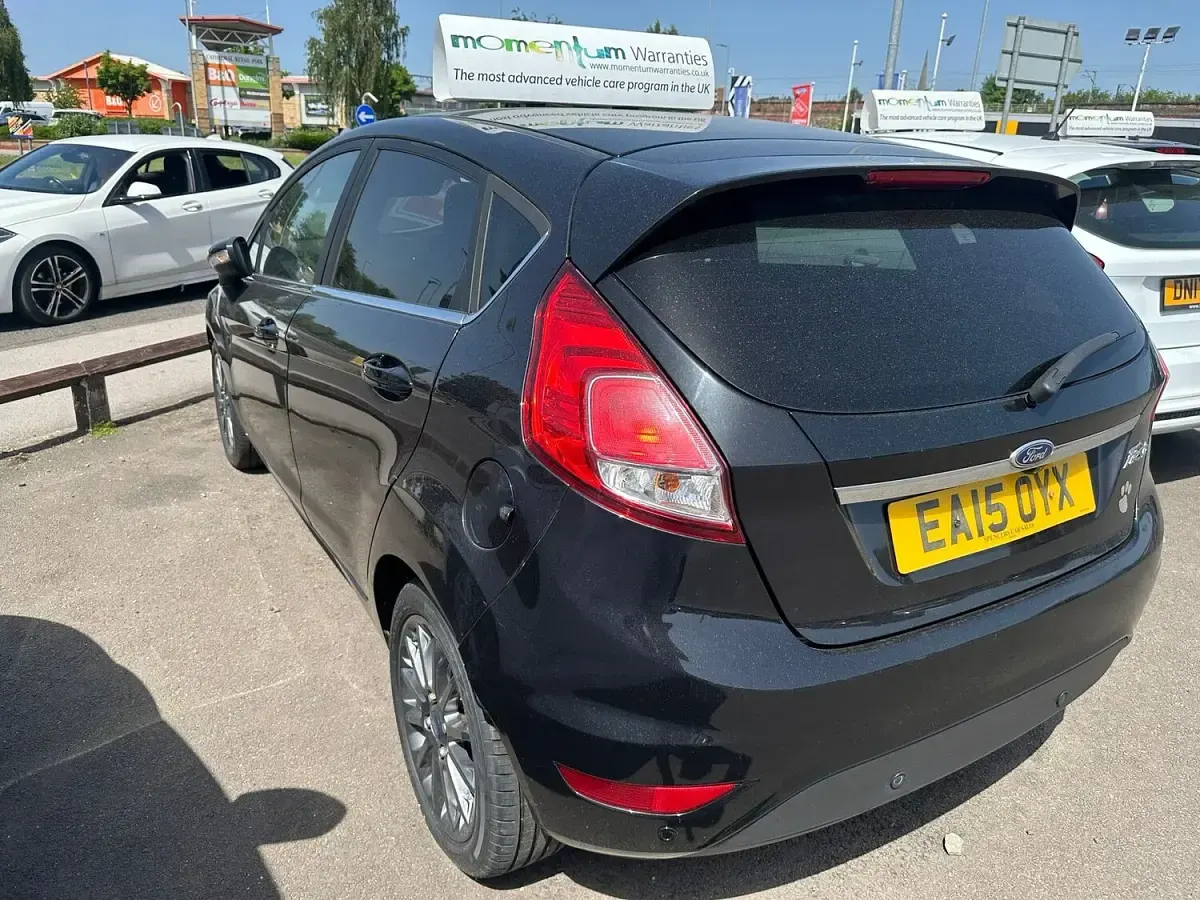 Used Ford Fiesta Titanium X 95 HP (69 kW) 2015 Black Hatchback