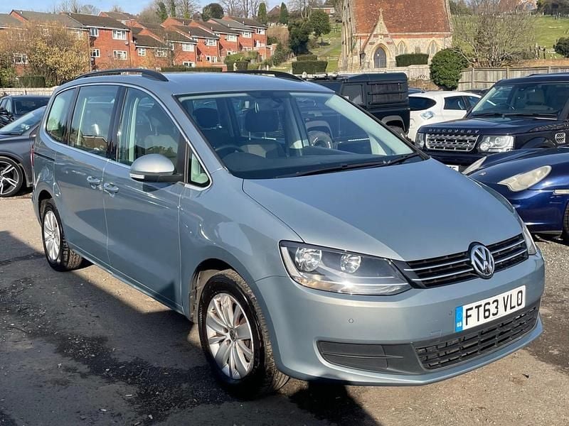 Used VW Sharan SE 140 HP (102 kW) 2014 Grey MPV