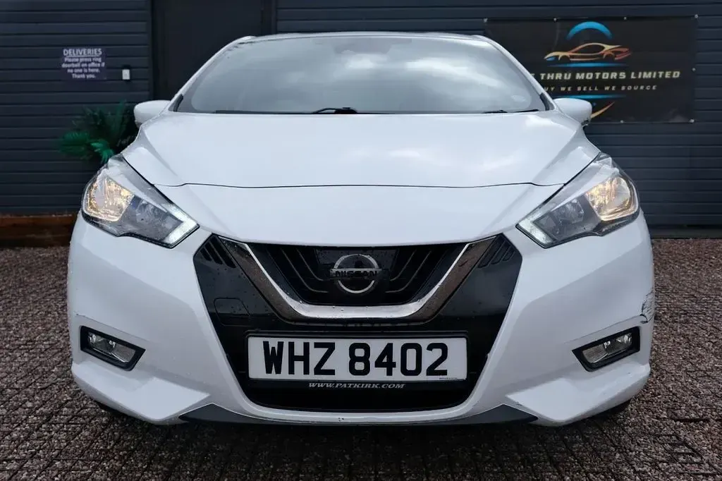 Used Nissan Micra Acenta Limited Edition 2019 White Hatchback