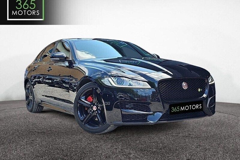 Black Used 2016 Jaguar XF R-Sport Sedan | £9,490 (Fair price) - Image 1/1