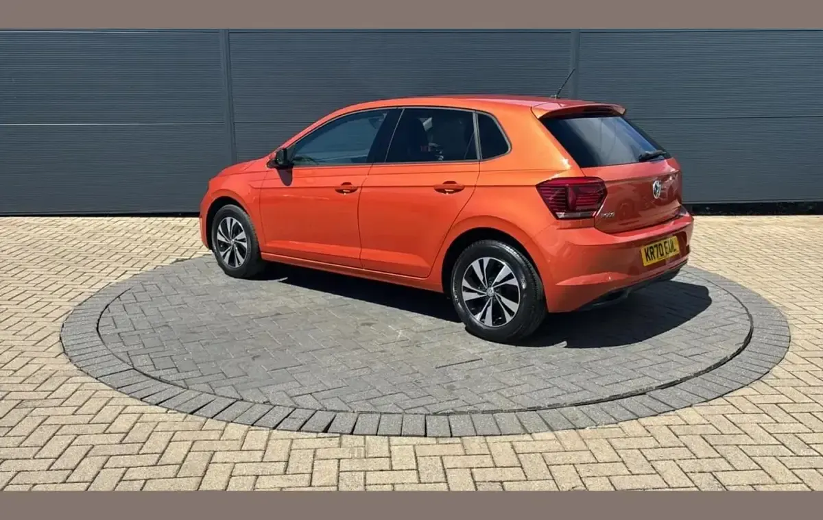 Used VW Polo Match 80 HP (58 kW) 2020 Orange Hatchback