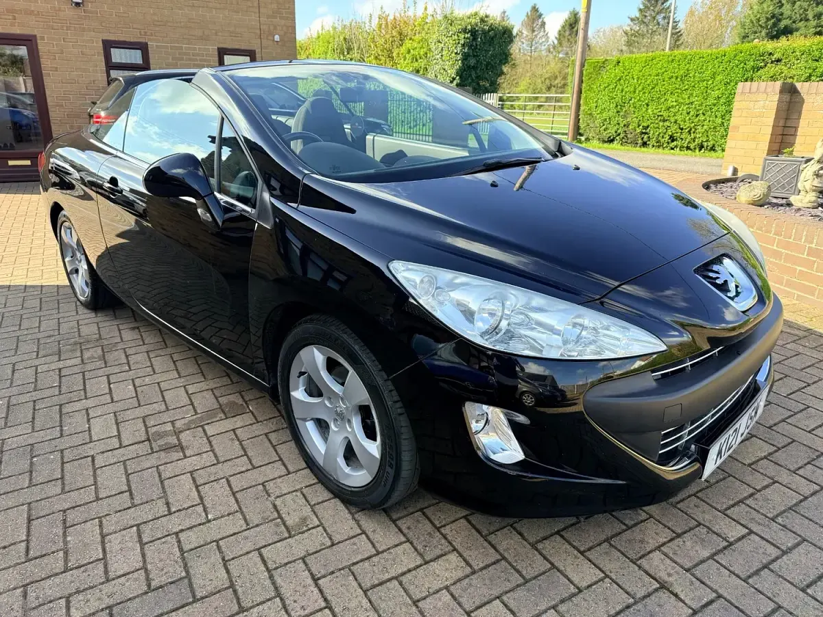 Used Peugeot 308 CC Sport 2011 Black Cabriolet