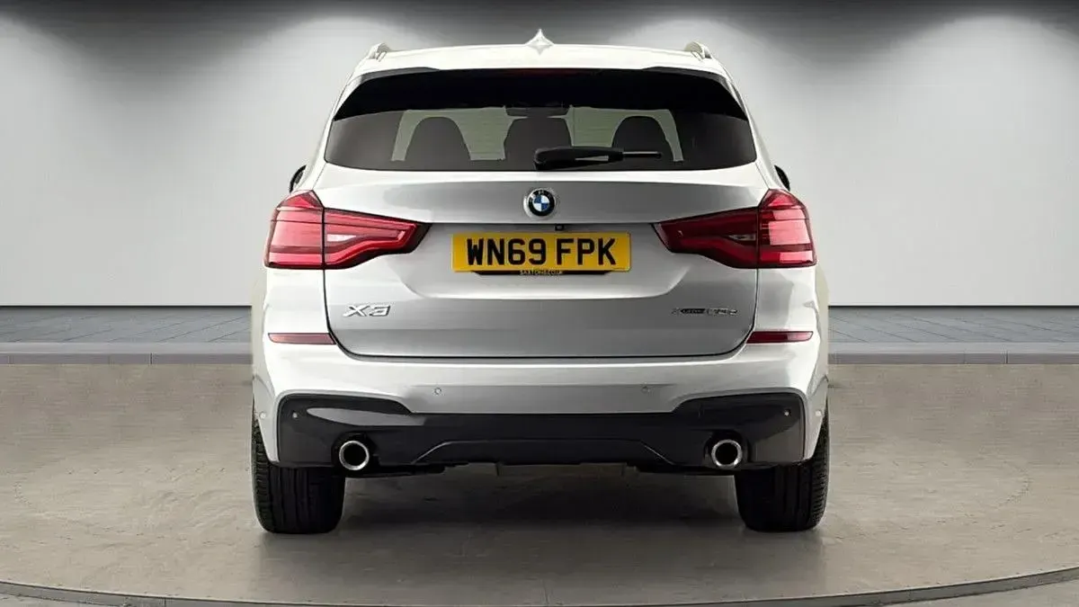 Used BMW X3 M Sport 190 HP (139 kW) 2019 Glaciersilber metallic SUV