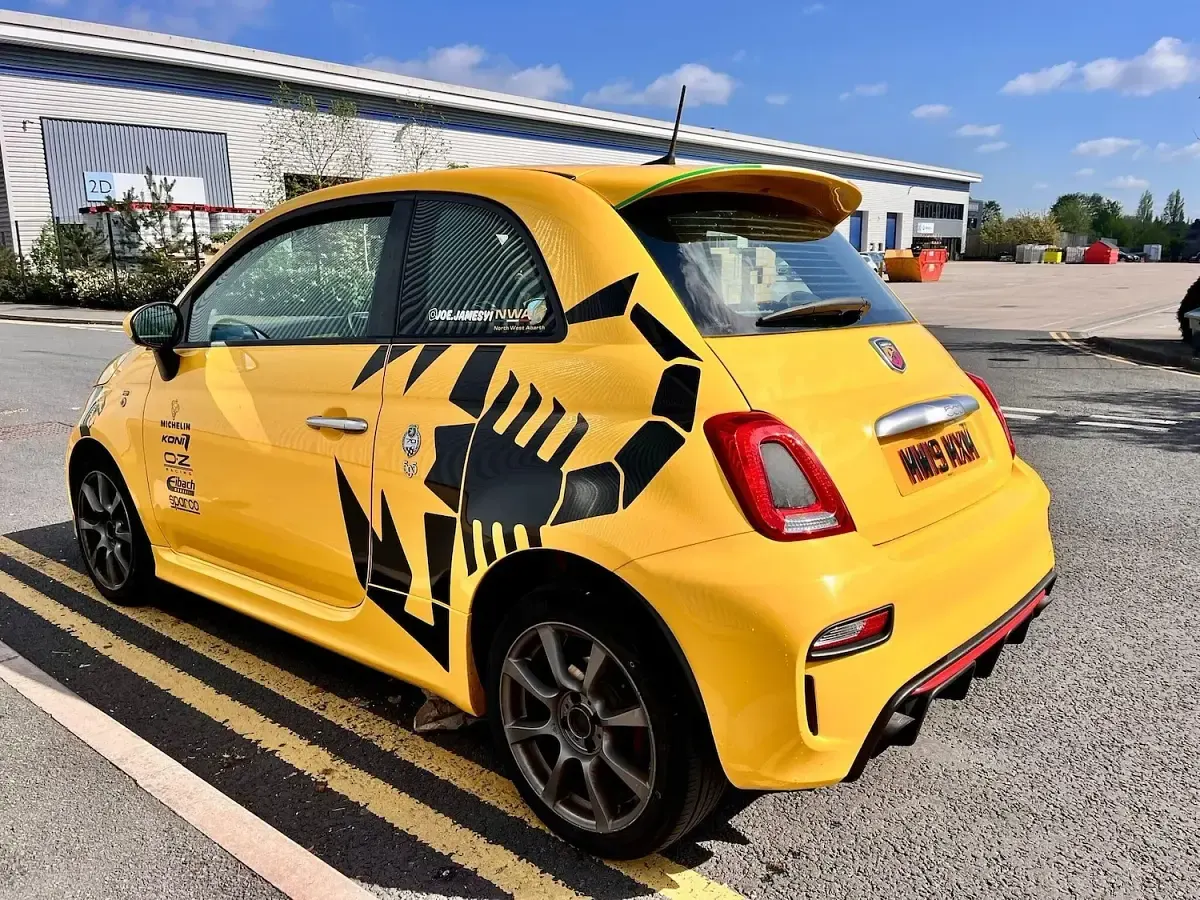 Used Abarth 595 145 HP (106 kW) 2019 Yellow Hatchback