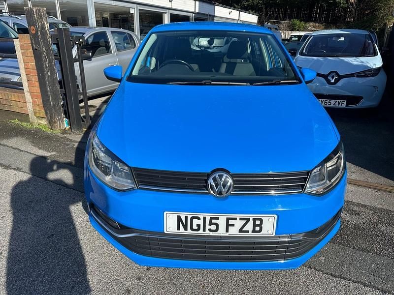 Used VW Polo SE 2015 Blue Hatchback