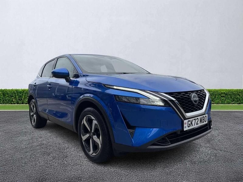 Blue Used 2022 Nissan Qashqai N-Connecta SUV | £16,545 (Fair price) - Image 1/4