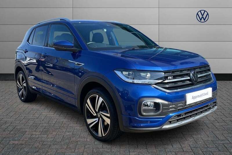 Blue Used 2023 VW T-Cross R-line SUV | £19,500 (Fair price) - Image 1/4